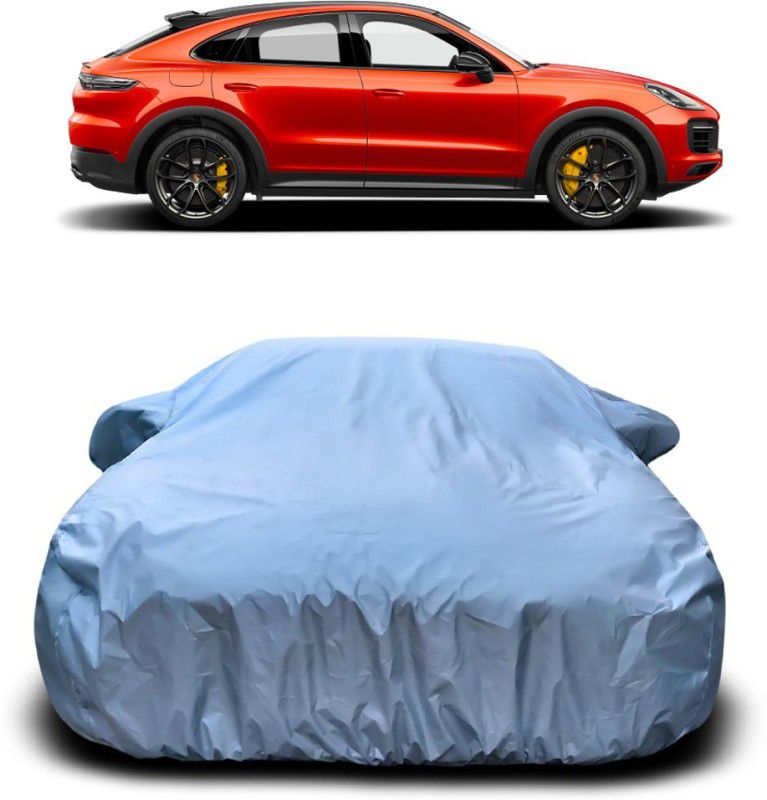 Genipap Car Cover For Porsche Cayenne Coupe (With Mirror Pockets)  (Silver)