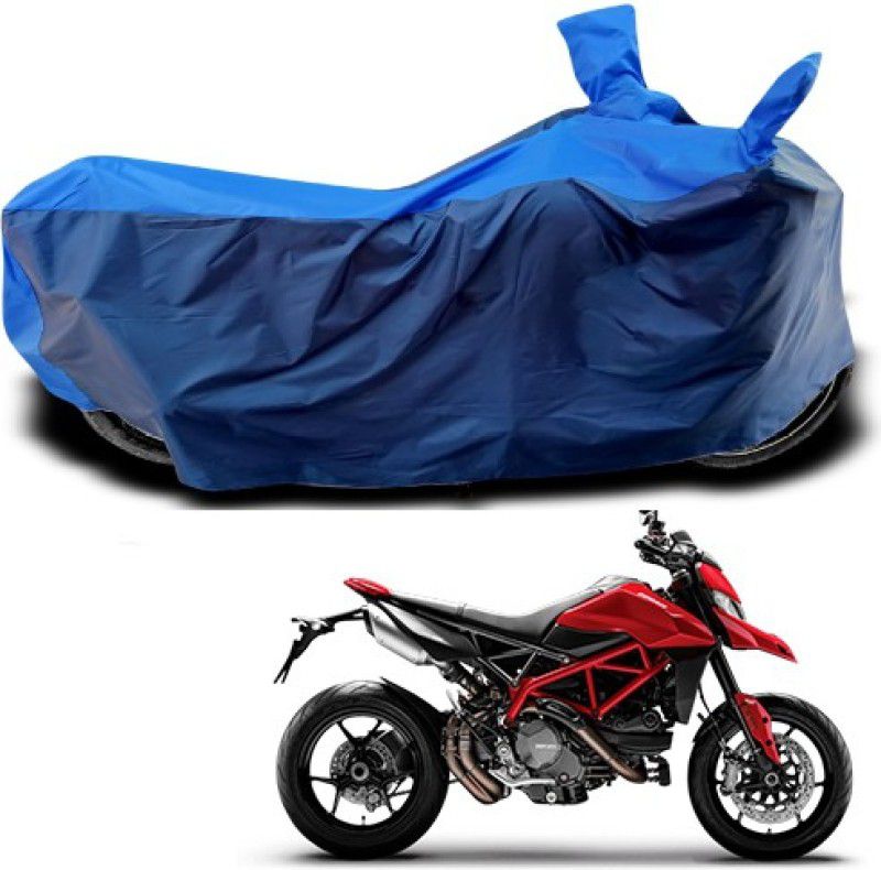 Gavya Waterproof Two Wheeler Cover for Ducati  (Hyperstrada, Blue)