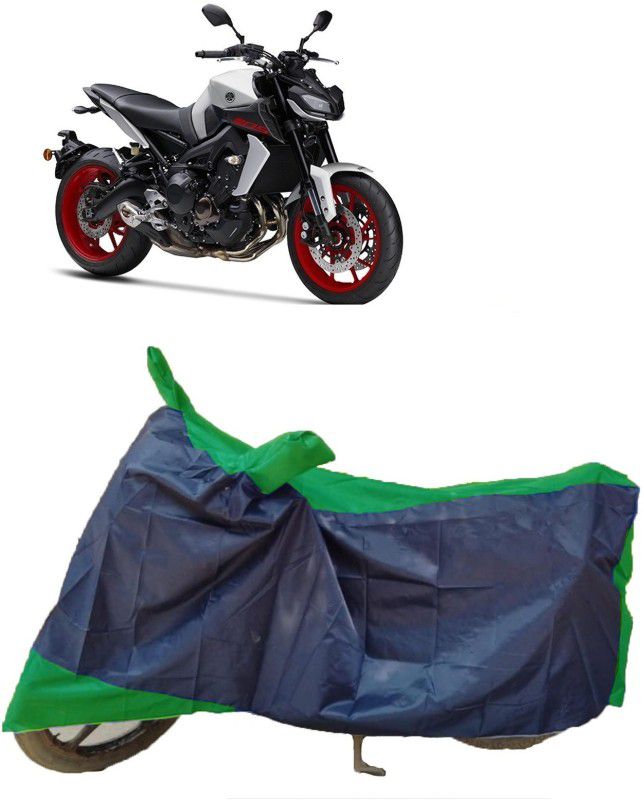 DIGGU Two Wheeler Cover for Yamaha  (MT 09, Multicolor)