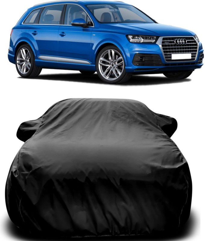 Genipap Car Cover For Audi Q3 Facelift (With Mirror Pockets)  (Black)