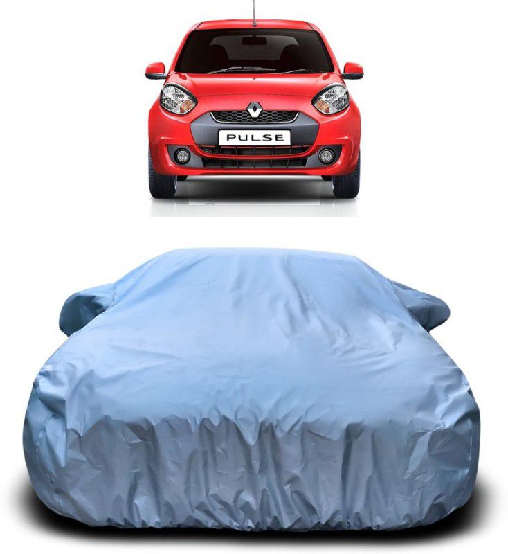 Genipap Car Cover For Renault Pulse (With Mirror Pockets)  (Silver)
