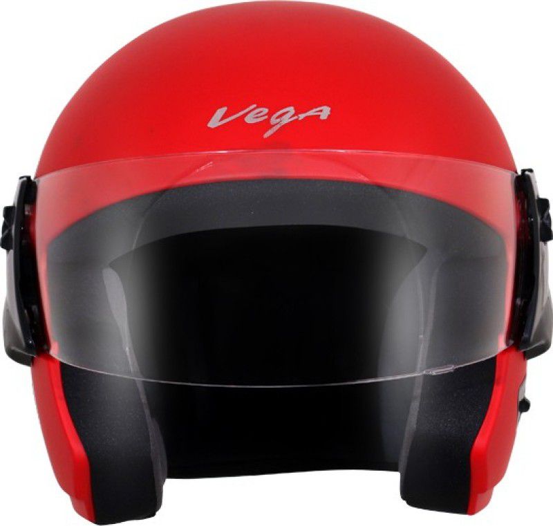 VEGA Cruiser Motorbike Helmet  (Dull Red)