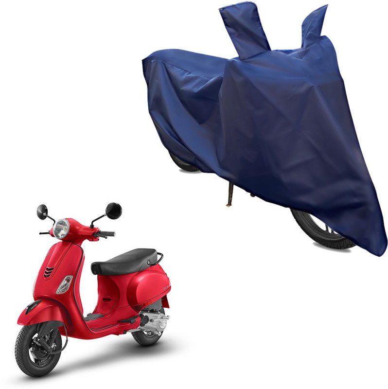 SS FOR YOUR SMART NEEDS Two Wheeler Cover for Vespa  (Urban Club, Blue)