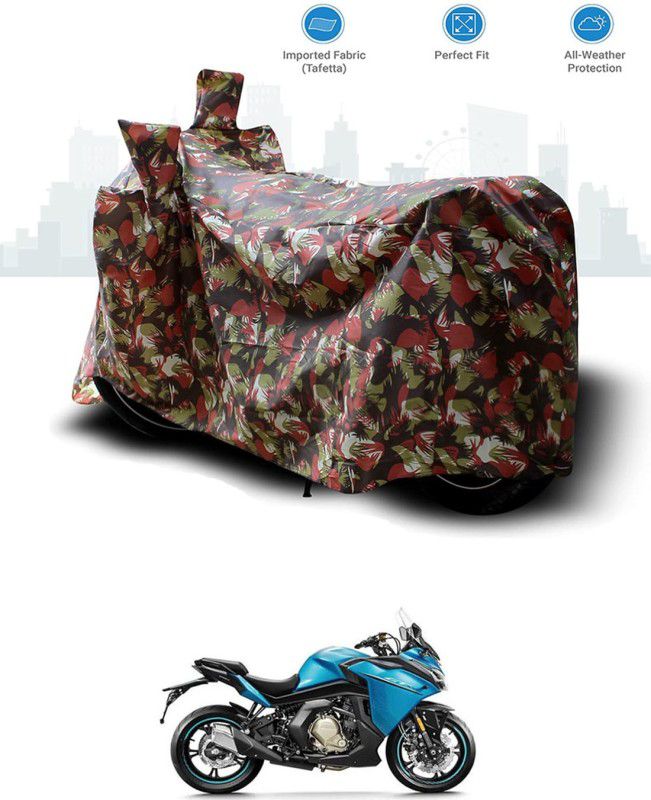 RONISH Two Wheeler Cover for BMW  (400GT, Multicolor)
