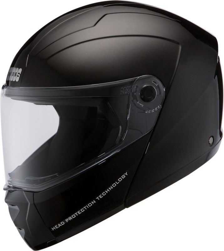 STUDDS NINJA ELITE SUPER FULL FACE - L Motorbike Helmet  (Black)