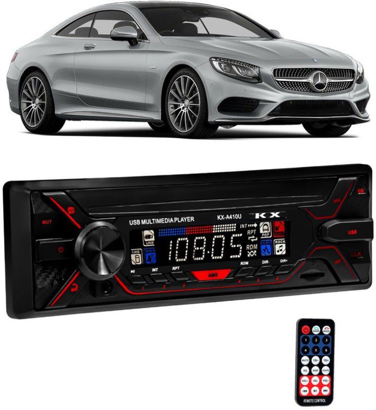 Dvis Car Stereo FX- A100U Car Stereo with Bluetooth, USB, SD Card , Aux D-1052 Car Stereo  (Single Din)