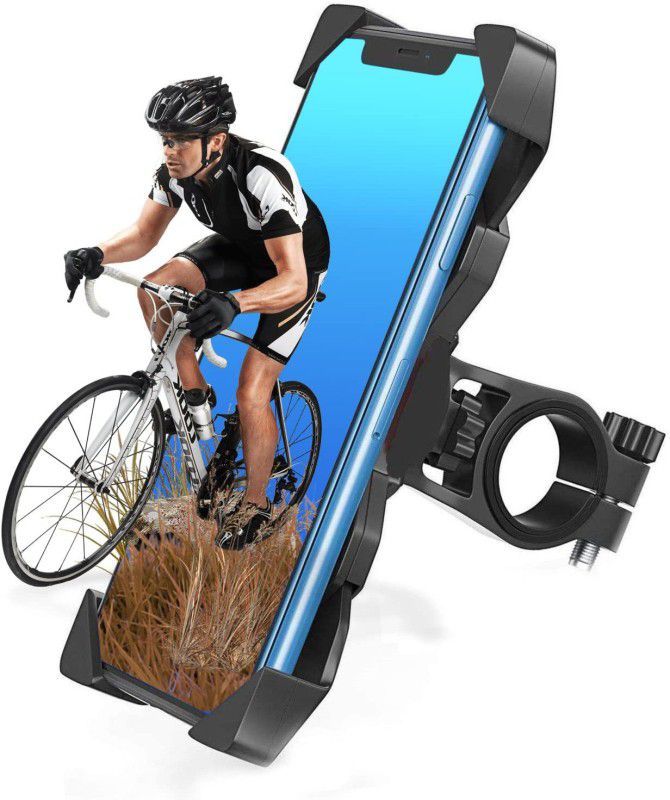 Readytech 360 Degree Rotating Bicycle Holder Motorcycle Cell Phone Cradle Mount Holder. Bike Mobile Holder  (Multicolor)