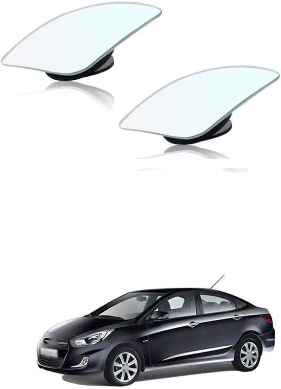 autoformonix Manual Blind Spot Mirror For Hyundai Verna  (Left, Right)
