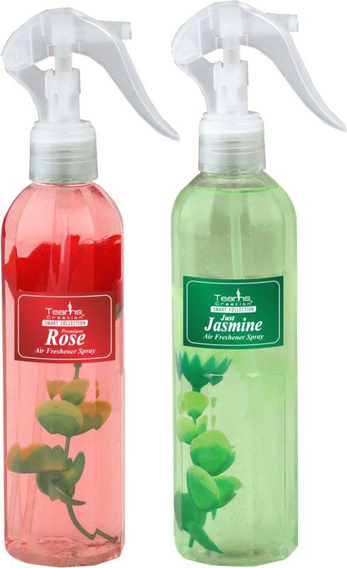 Teams Creation Air Freshener For Home, Office & Car, Rose Lavender, Pack of 2, (250 ml Each) Spray  (2 x 250 ml)