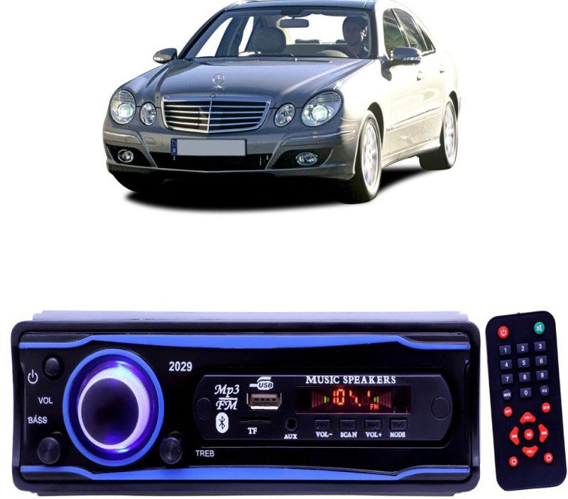 Genipap Blue 2029 USB/AUX/SD/BLUETOOTH/FM/MP3 BOOM MASTER STANDARD- G 384 Car Stereo  (Single Din)