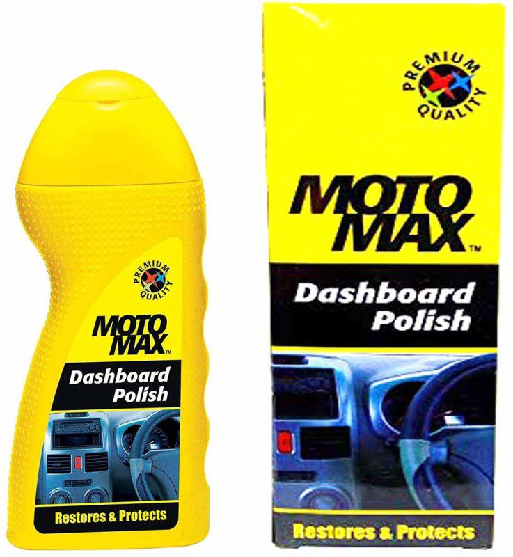 Motomax Liquid Car Polish for Leather, Dashboard  (100 ml)