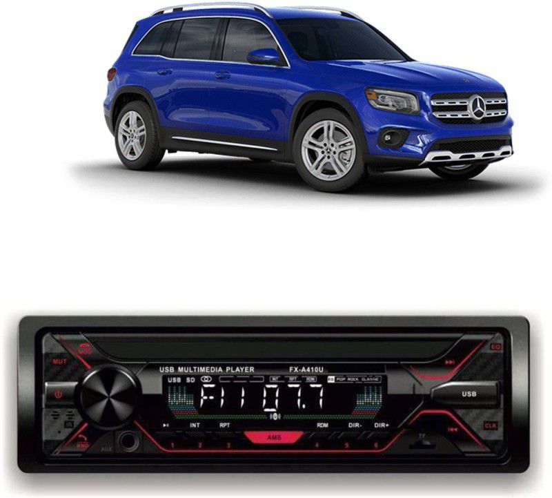 Bluedrum Car Stereo FX- A100U Car Stereo with Bluetooth, USB, SDCard , Aux B-391 Car Stereo  (Single Din)