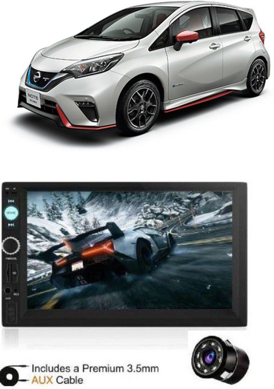 JBRIDERZ 7Inch HD DoubleDin TouchScreen with Rear View Camera Support With Camera B 446 Car Stereo  (Double Din)