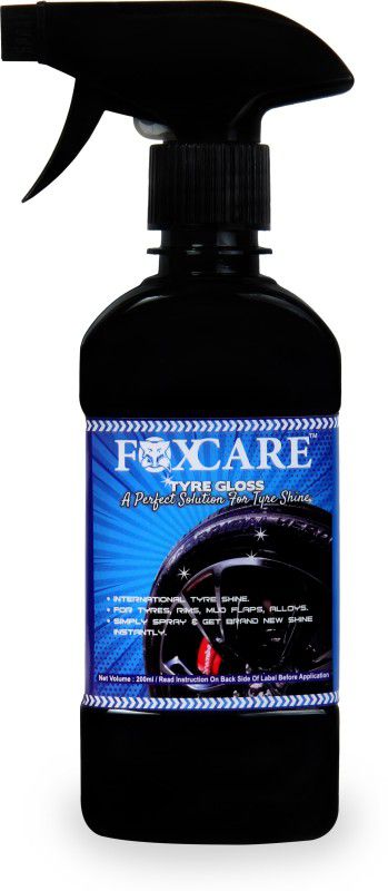 FOXCARE Liquid Car Polish for Tyres  (200 ml)