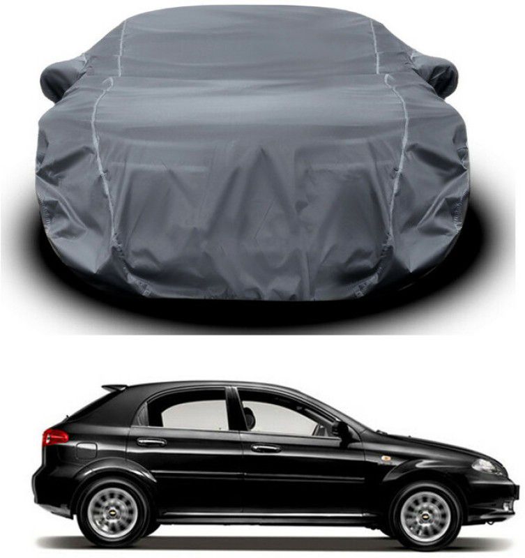AutoTiger Car Cover For Chevrolet Optra (With Mirror Pockets)  (Grey)