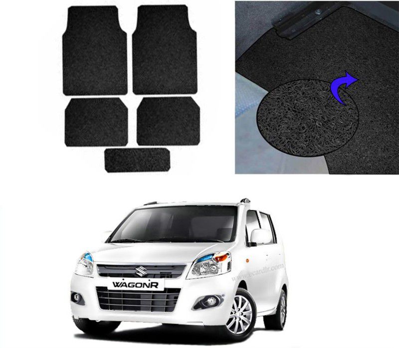 Famista PVC Standard Mat For Maruti WagonR  (Black)