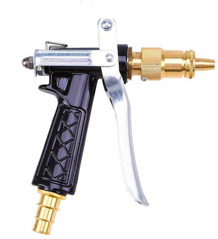 VAKRA High Pressure Brass Hose Nozzle Adjustable Water Spray Gun Pressure Washer