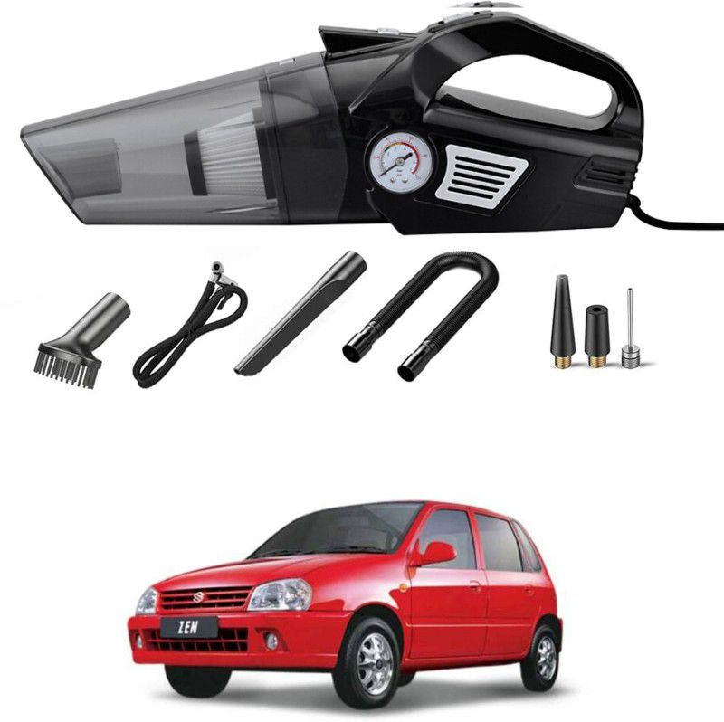 Oshotto 3 in 1 100W OSHO-103/BL Vacuum Cleaner Cum Tyre Inflator for Maruti Suzuki Zen Car Vacuum Cleaner  (Black)