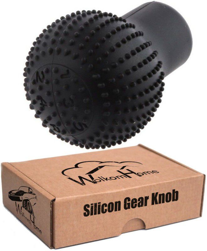 WolkomHome Car accessories Silicone Gear Shift Knob Cover Round Nonslip Universal Gear Shift Collar