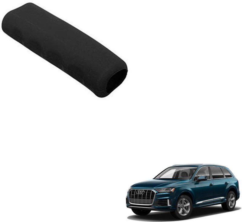 SEMAPHORE Car Handbrake Soft Rubber Cover Black For Audi Q7 Car Handbrake Grip  (Black)