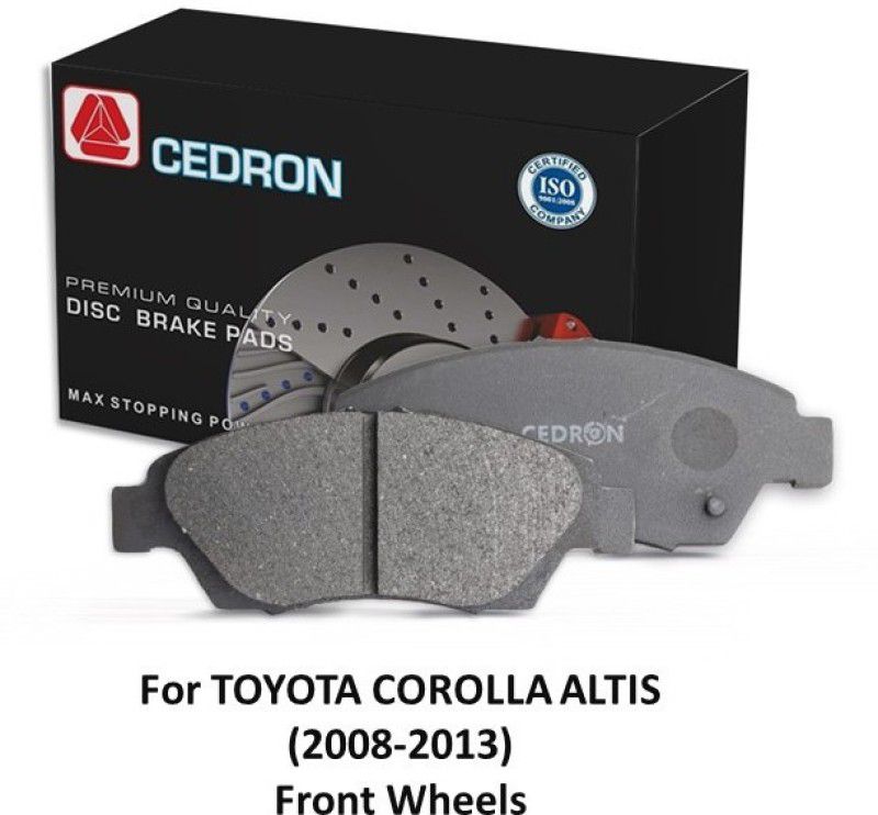 Cedron CD-88 Front pads for Toyota Corolla Altis (2008-2013) Vehicle Disc Pad  (Pack of 4)