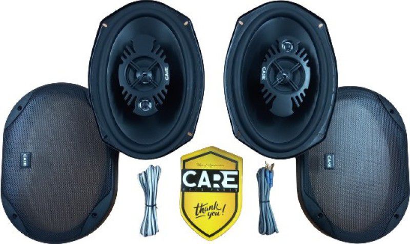 CARE AUTO PARTS 6x9 Oval Way 4 (Pair) SPEAKER 6x9 Oval Way 4 (Pair) Coaxial Car Speaker  (550 W)