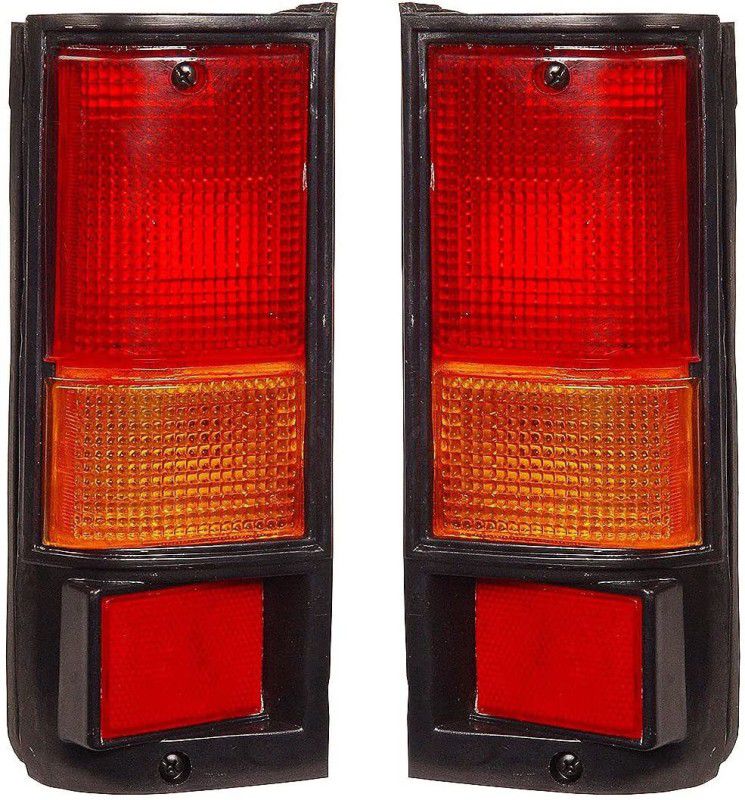 Allpartssource Tail / Rear Lamp Light Set (LH+RH) Suitable for SUZUKI ST90 VAN Car Reflector Light  (Red, Orange)