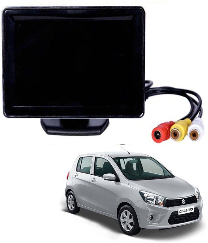RWT 4.3 Inch Car Dashboard Screen for Maruti Celerio Black LED  (10.9 cm)