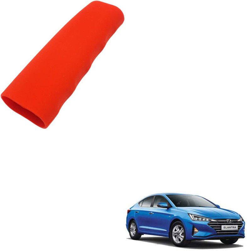 SEMAPHORE Car Handbrake Soft Rubber Cover sky Blue For Hyundai Accent Viva Car Handbrake Grip  (Red)