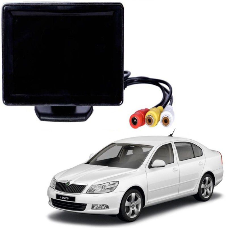 RWT 4.3 Inch Car Dashboard Screen for Skoda Laura Black LED  (10.9 cm)