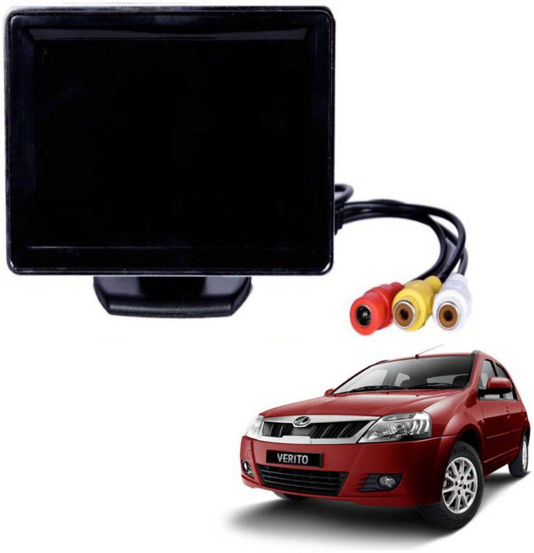 RWT 4.3 Inch Car Dashboard Screen for Mahindra verito Black LED  (10.9 cm)