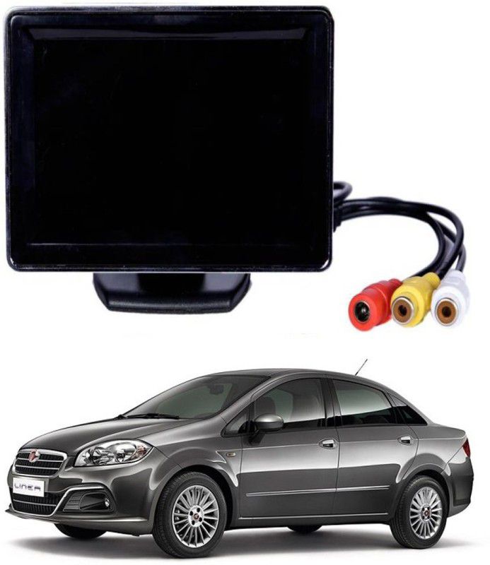 RWT 4.3 Inch Car Dashboard Screen for Fiat Linea Black LED  (10.9 cm)