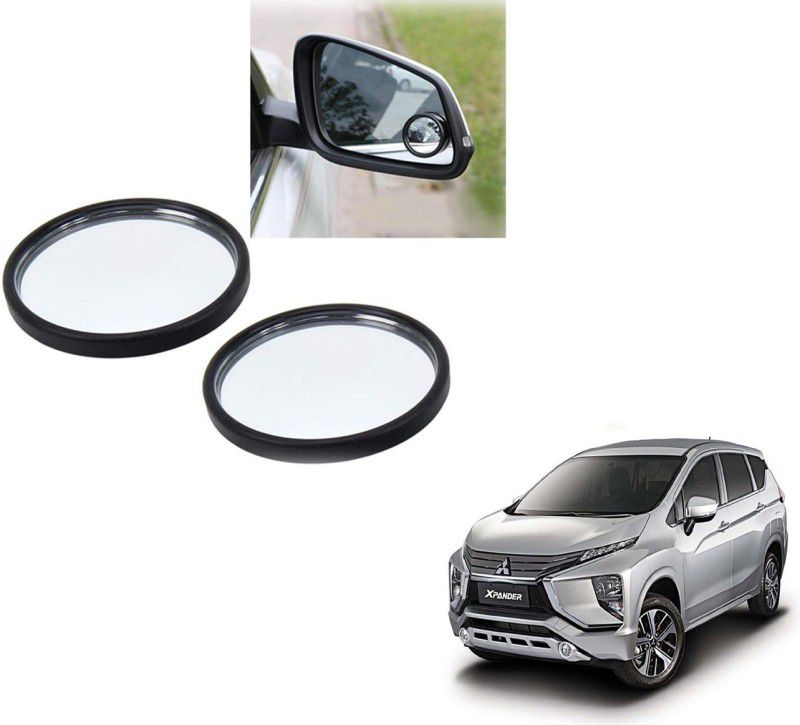 Autoinnovation 360° Convex Side Rear View Blind Spot Mirror for Mitsubishi Xpander Glass Car Mirror Cover  (Mitsubishi Universal For Car)