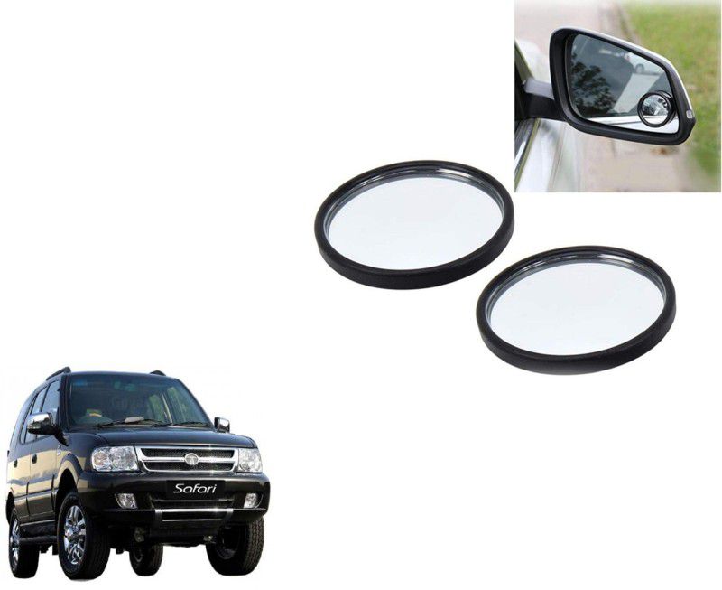 Autoinnovation 360° Convex Side Rear View Blind Spot Mirror for Tata Safari Storme 2012-2015 Glass Car Mirror Cover  (TATA Safari Storme)