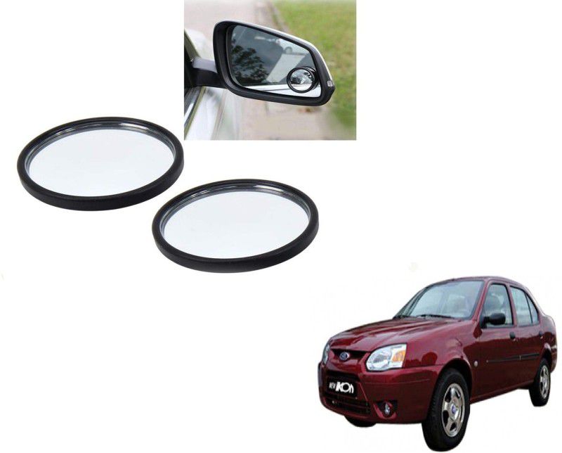Autoinnovation 360° Convex Side Rear View Blind Spot Mirror for Ford Ikon Glass Car Mirror Cover  (Ford Ikon)