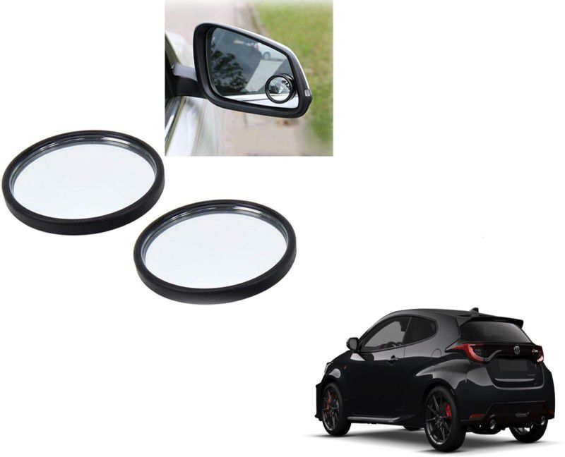 Autoinnovation 360° Convex Side Rear View Blind Spot Mirror for Toyota Yaris Hatchback Glass Car Mirror Cover  (Toyota Yaris V)
