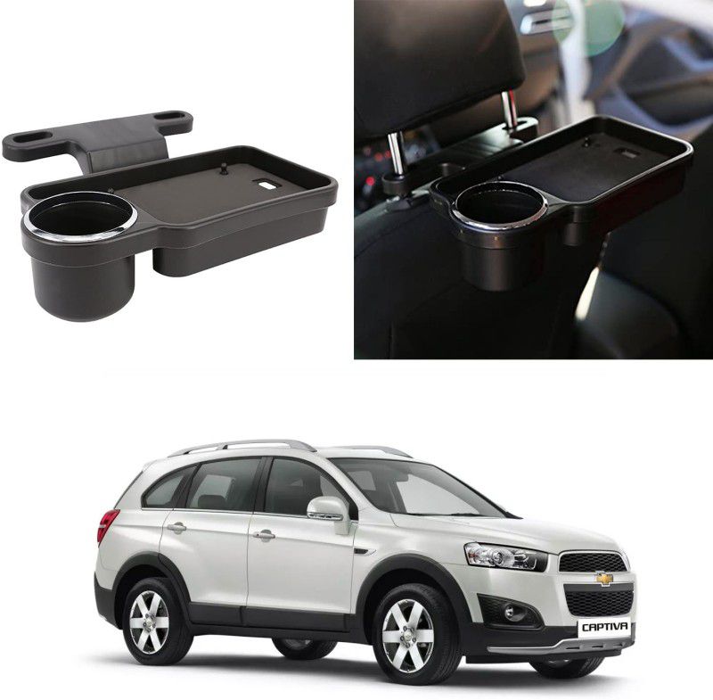Oshotto HEADREST-TRAY-29 Food Dining Cup Holder Tray Table