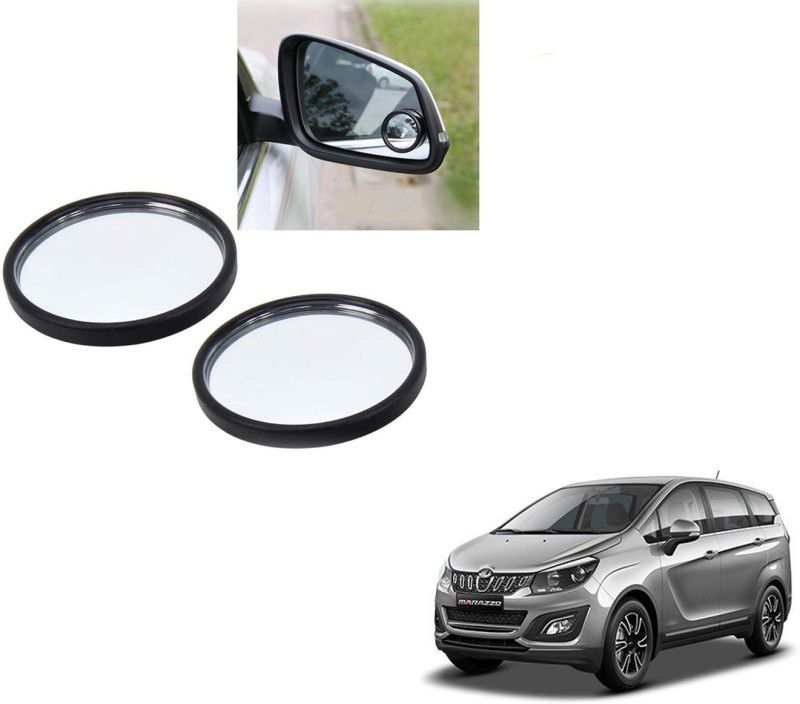 Autoinnovation 360° Convex Side Rear View Blind Spot Mirror for Mahindra Marazzo Glass Car Mirror Cover  (MAHINDRA Marazzo M6 Diesel)