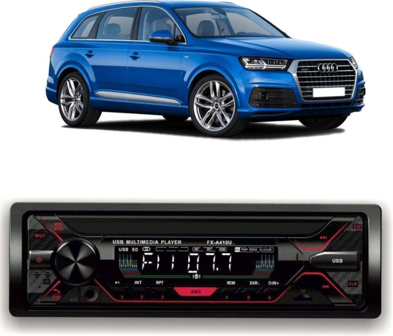 Dvis Car Stereo FX- A100U Car Stereo with Bluetooth, USB, SD Card , Aux D-341 Car Stereo  (Single Din)