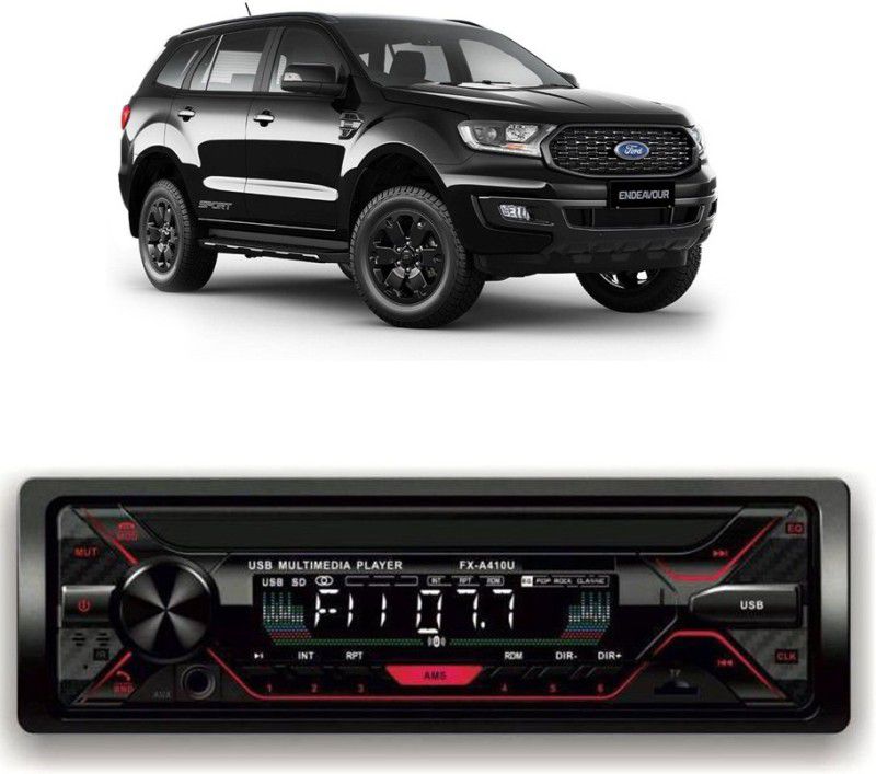 Genipap Car Stereo FX- A100U Car Stereo with Bluetooth, USB, SDCard , Aux G-130 Car Stereo  (Single Din)