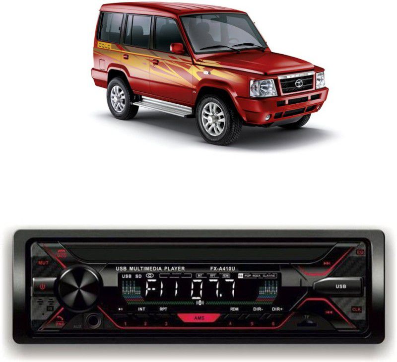JBRIDERZ Car Stereo FX- A410U Car Stereo with Bluetooth, USB, SDCard , Aux B-559 Car Stereo  (Single Din)