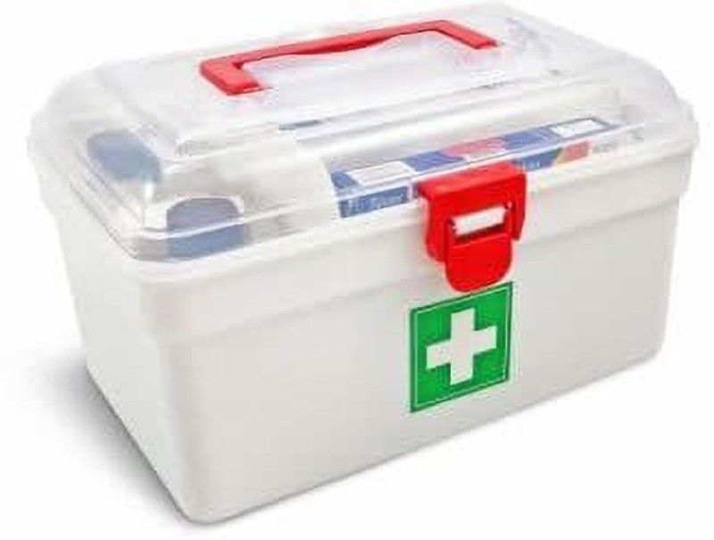Miranshi Enterprise 088 FIRST AID BOX First Aid Kit  (Home, Sports and Fitness, Vehicle, Workplace)