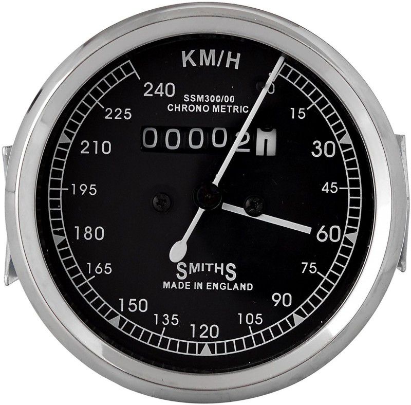 BikenWear Speedometer & Ammeter Analog Speedometer  (Royal Enfield RD 350)
