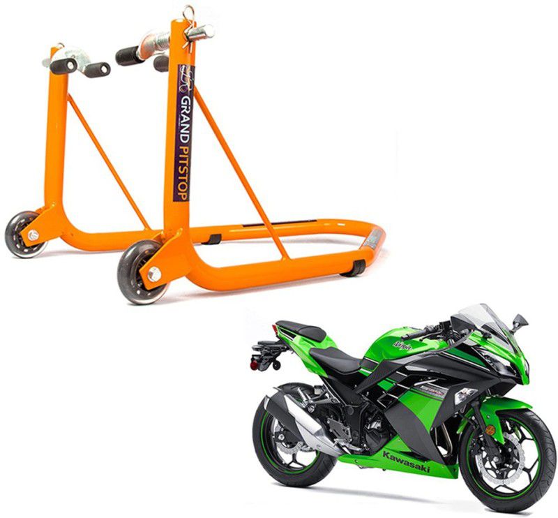 GrandPitstop Front Paddock Stand with Swing Arm Rest for KTM Bike Storage Stand  (Floor Mount)