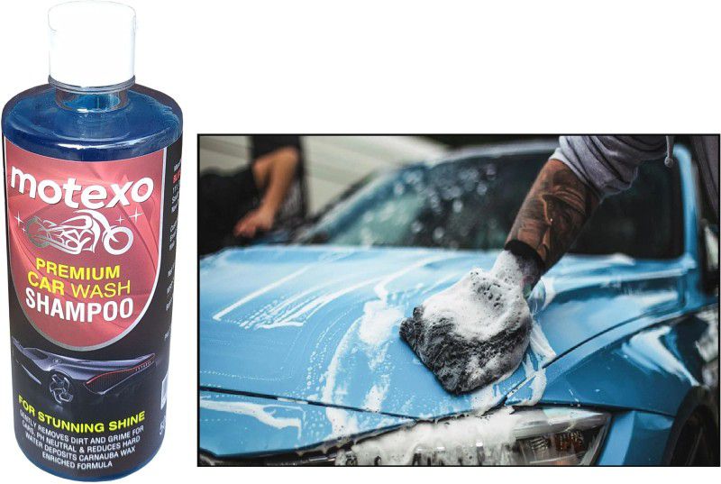 MOTEXO Premium Car and Bike Washing Shampoo Car Washing Liquid  (500 ml)