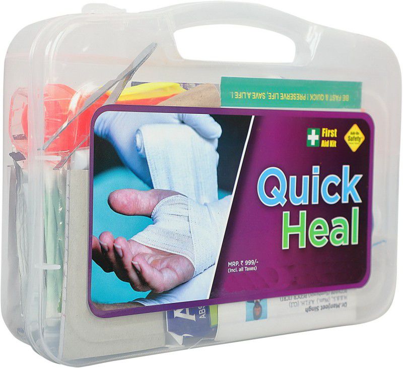 JOWEL Quick Heal Medical Emergency First Aid Kit  (Vehicle, Workplace, Home)