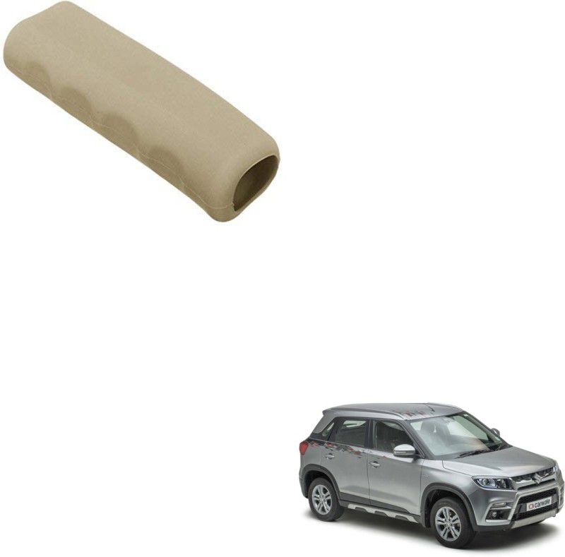 AAKICHI Car Handbrake Soft Rubber Cover Beige For Maruti Vitara Brezza LDi Car Handbrake Grip  (Beige)