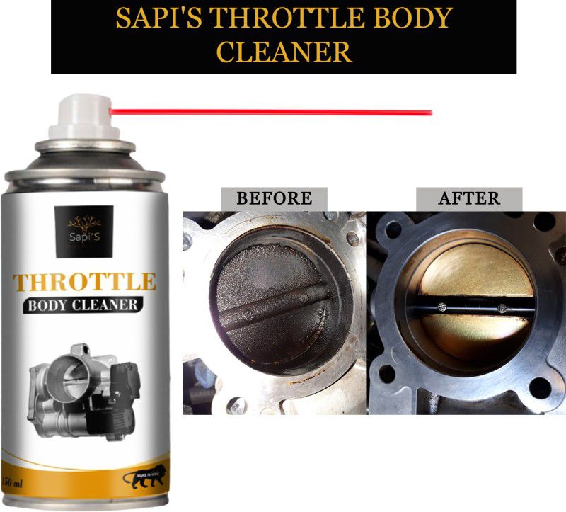 SAPI'S Throttle Body & Intake Cleaner - 150 ML Engine Cleaner (150 ml) Pack of 1 Engine Cleaner  (150 ml)
