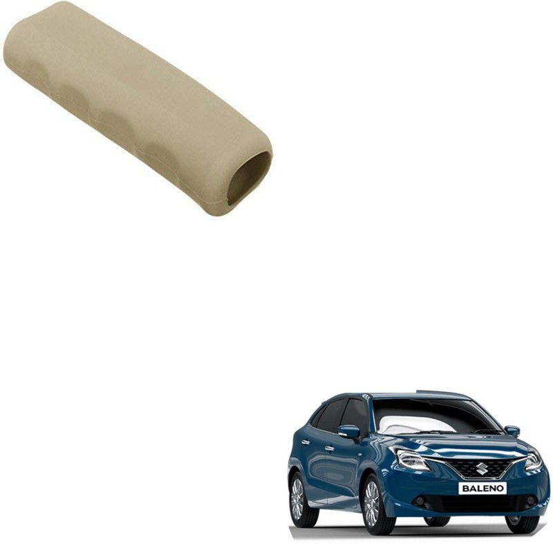 SEMAPHORE Car Handbrake Soft Rubber Cover Beige For Maruti Baleno 1.2 Alpha Car Handbrake Grip  (Beige)