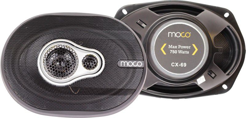 moco 6 * 9" Inch Co Axial Speakers | Japanese MOSFET | RMS 60Watts CX-69 Coaxial Car Speaker  (750 W)